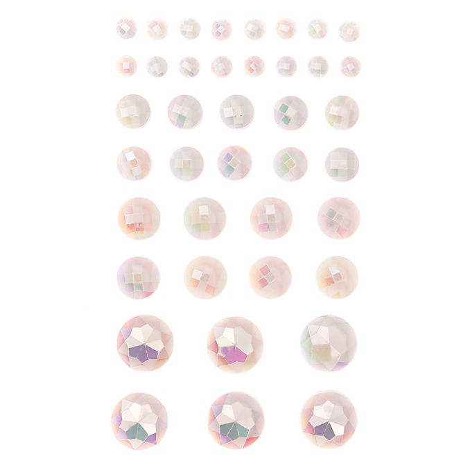 Strasuri/pietre adezive, 16x6/10x10/8x12/6x16mm, 40 buc/set, ivoire iridiscent, Dp Craft Strasuri/pietre adezive, 16x6/10x10/8x12/6x16mm, 40 buc/set, ivoire iridiscent, Dp Craft