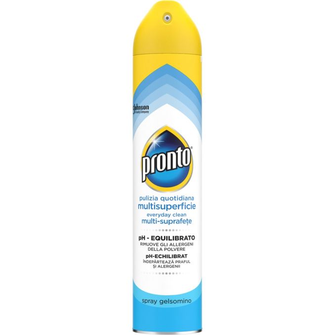 Detergenti diverse suprafete - Spray mobila, multisuprafete, 300ml, jasmine, Pronto Detergenti diverse suprafete - Spray mobila, multisuprafete, 300ml, jasmine, Pronto