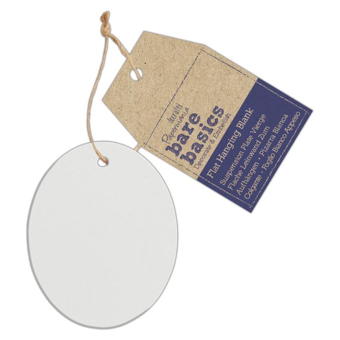 Forme decorative din acril - oval, cu agatatoare, transparent mat, Bare Basics Papermania Forme decorative din acril - oval, cu agatatoare, transparent mat, Bare Basics Papermania