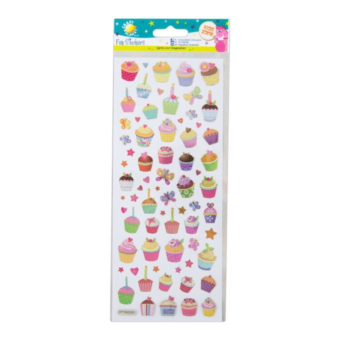 Stickere/abtibilduri, prajiturele, Craft Planet Stickere/abtibilduri, prajiturele, Craft Planet