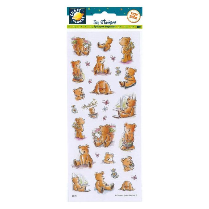 Stickere/abtibilduri, ursi, Craft Planet Stickere/abtibilduri, ursi, Craft Planet