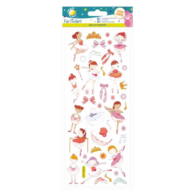 Stickere/abtibilduri, balerine, Craft Planet Stickere/abtibilduri, balerine, Craft Planet