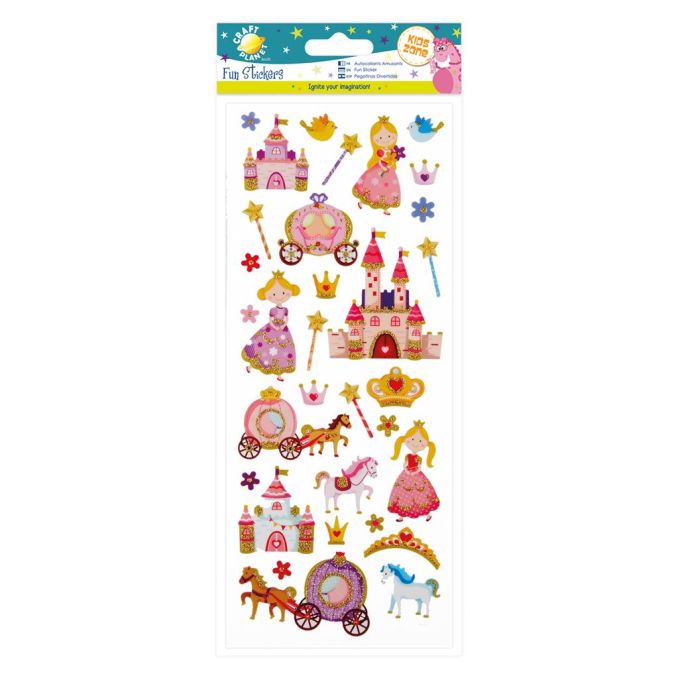 Stickere/abtibilduri, printesa, Craft Planet Stickere/abtibilduri, printesa, Craft Planet
