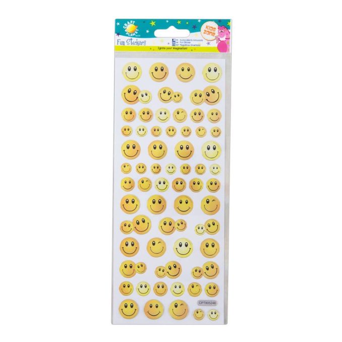 Stickere/abtibilduri, smiley faces, Craft Planet Stickere/abtibilduri, smiley faces, Craft Planet