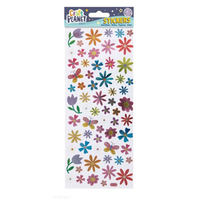 Stickere/abtibilduri, blooming, Craft Planet Stickere/abtibilduri, blooming, Craft Planet