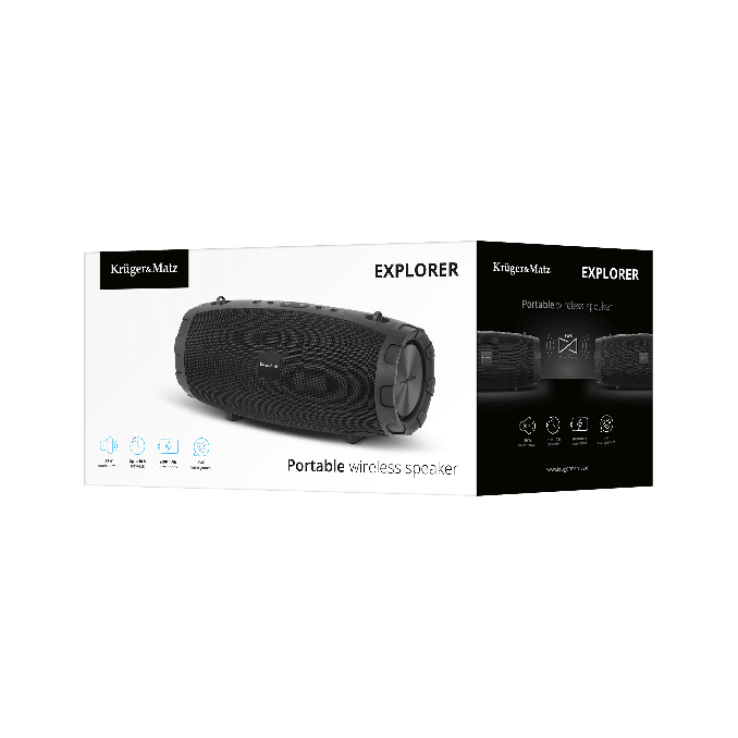 Audio, Boxe - Boxa portabila wireless bluetooth speaker, Kruger&Matz Explorer