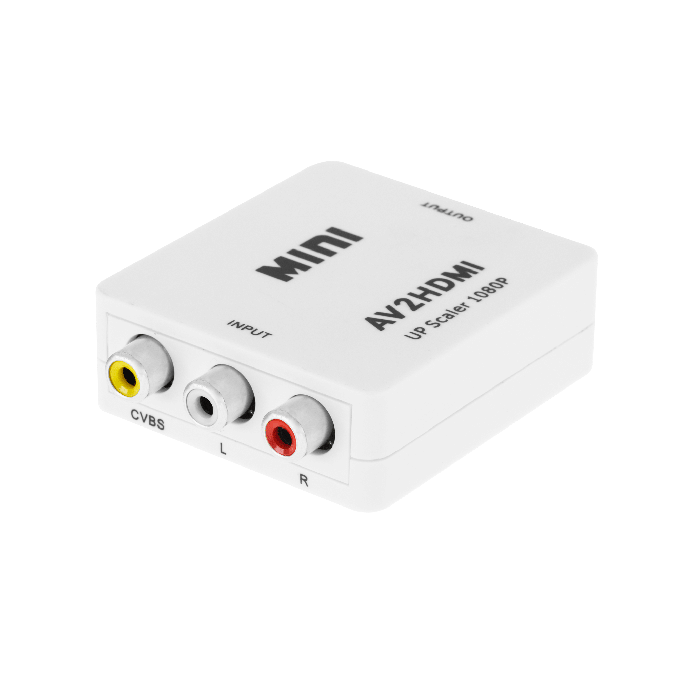 Cabluri si accesorii - Convertor rca cvbs + audio - HDMI mama, alb, Cabletech Cabluri si accesorii - Convertor rca cvbs + audio - HDMI mama, alb, Cabletech