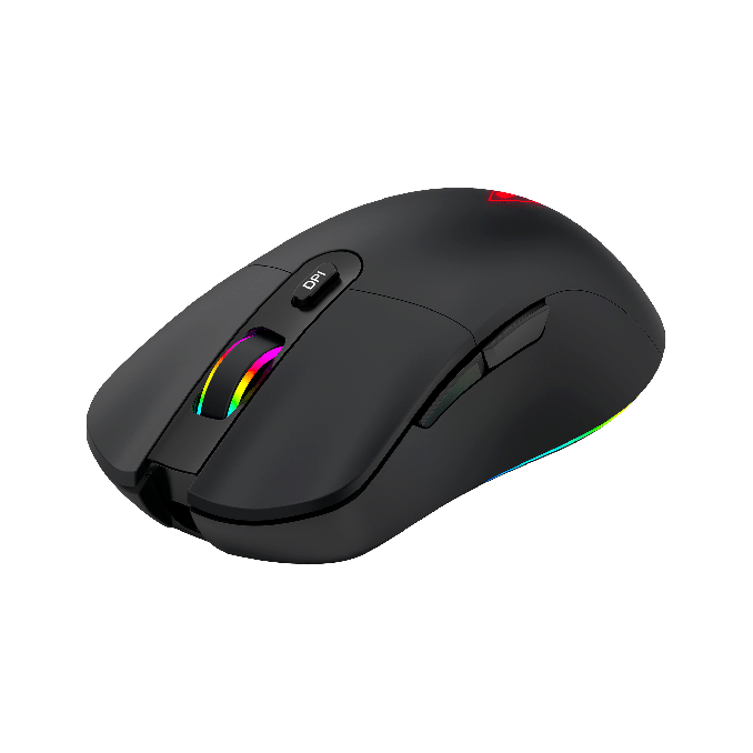 Periferice PC - Mouse wireless gaming, 6 butoane, negru, Kruger&Matz GM-150
