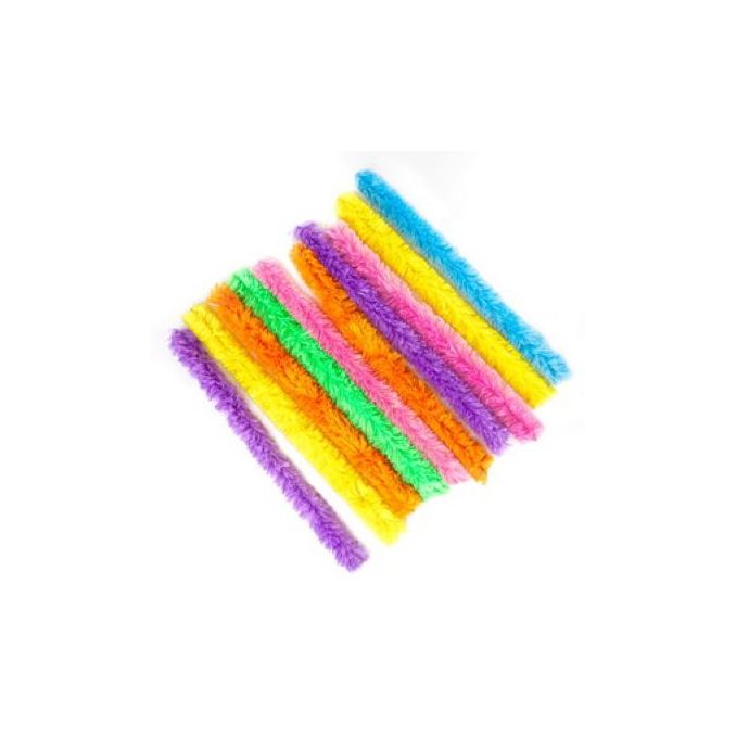 Sarma plusata pufoasa, 30cm, 10 buc/set, culori pastelate, Dp Craft Sarma plusata pufoasa, 30cm, 10 buc/set, culori pastelate, Dp Craft