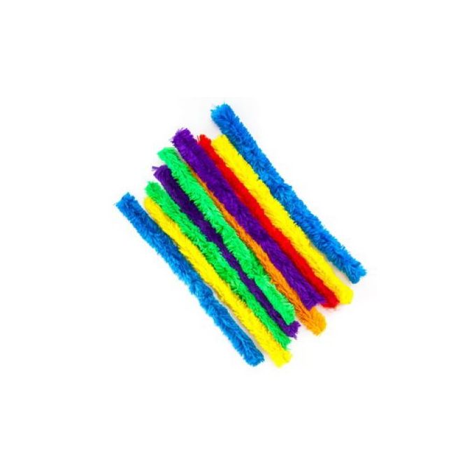 Sarma plusata pufoasa, 30cm, 10 buc/set, culori intense, Dp Craft Sarma plusata pufoasa, 30cm, 10 buc/set, culori intense, Dp Craft