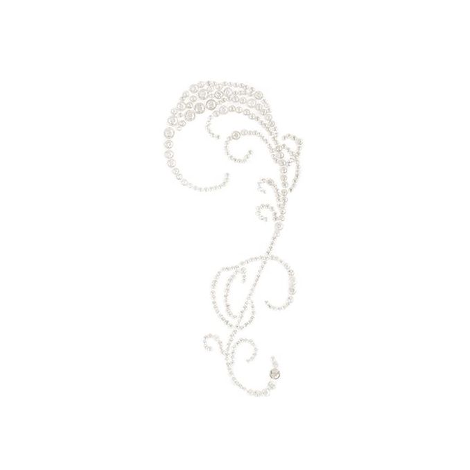 Perle adezive decor Amelia, 6x13.5cm, alb, Dp Craft Perle adezive decor Amelia, 6x13.5cm, alb, Dp Craft