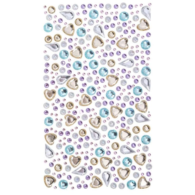 Strasuri/pietre adezive, diferite dimensiuni si forme, 250 buc/set, culori pastelate, Dp Craft Strasuri/pietre adezive, diferite dimensiuni si forme, 250 buc/set, culori pastelate, Dp Craft
