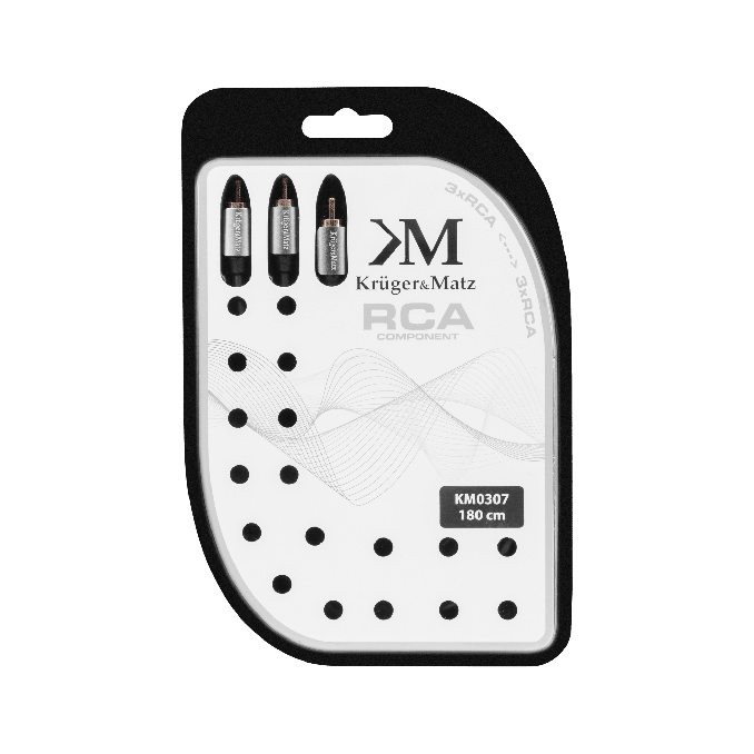 Cabluri si accesorii - Cablu 3rca - 3rca, 1.8cm, Kruger&Matz