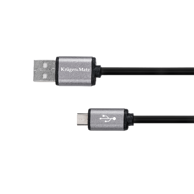 Cabluri si accesorii - Cablu USB - micro USB, 0.2m, Kruger&Matz Cabluri si accesorii - Cablu USB - micro USB, 0.2m, Kruger&Matz