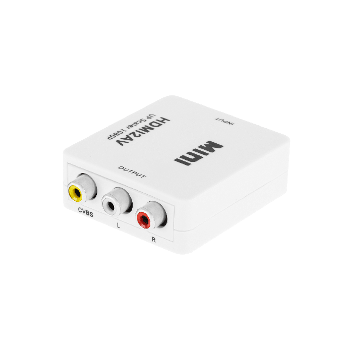 Cabluri si accesorii - Convertor HDMI mama - rca cvbs + audio, alb, Cabletech Cabluri si accesorii - Convertor HDMI mama - rca cvbs + audio, alb, Cabletech