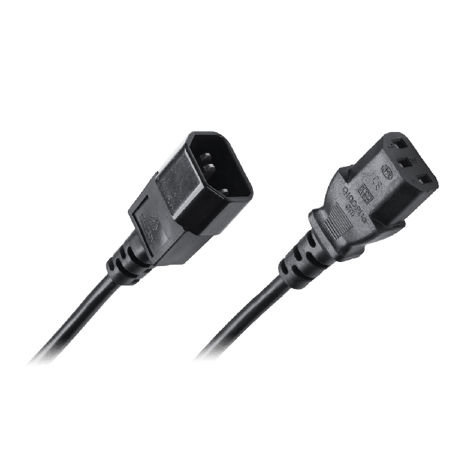 Cabluri si accesorii - Cablu alimentare pc/calculator-monitor, 1.5m, negru, Cabletech Cabluri si accesorii - Cablu alimentare pc/calculator-monitor, 1.5m, negru, Cabletech