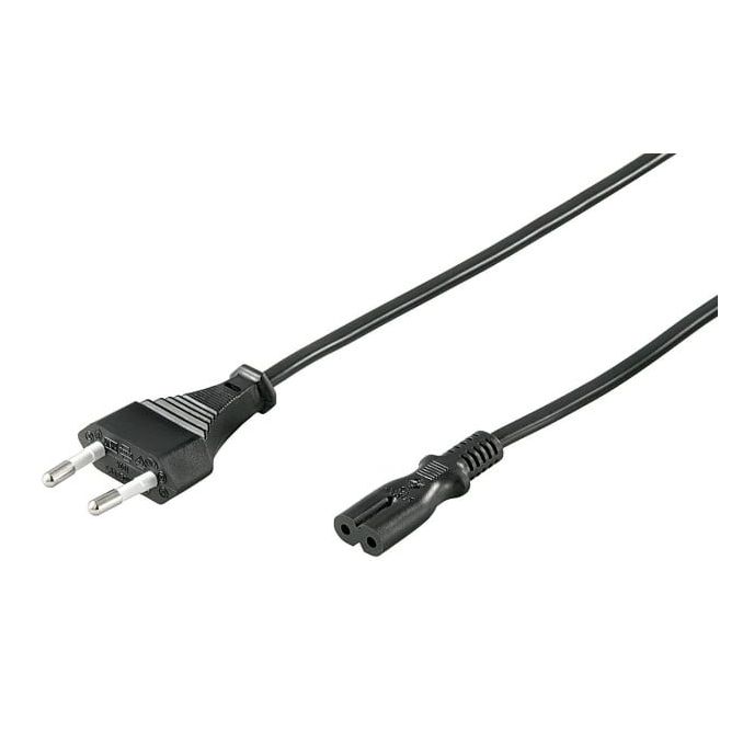 Cabluri si accesorii - Cablu alimentare casetofon, stecher schuko, 1.8m, negru, Cabletech