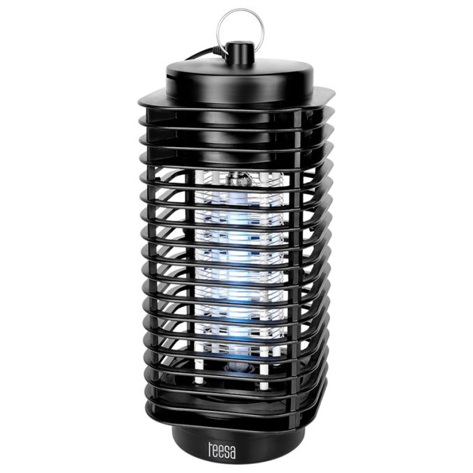 Iluminat si electrice - Lampa UV anti insecte (muste, tantari, molii), 1500V, 2.8W, raza 30mp, Teesa TSA0164 Iluminat si electrice - Lampa UV anti insecte (muste, tantari, molii), 1500V, 2.8W, raza 30mp, Teesa TSA0164