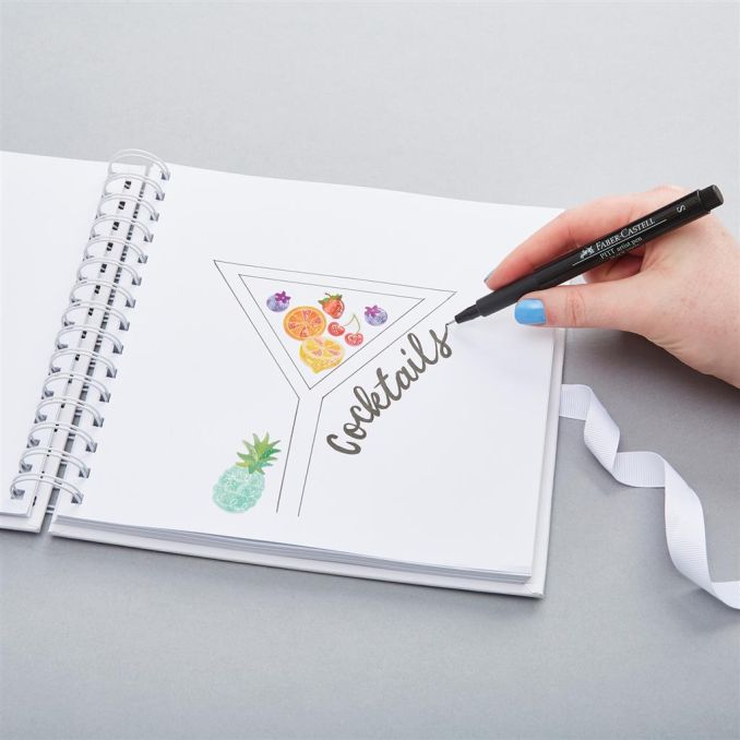 Album scrapbooking 20.5x20.5cm, coperti cartonate 3mm, 40 coli 200g/mp, alb, Papermania