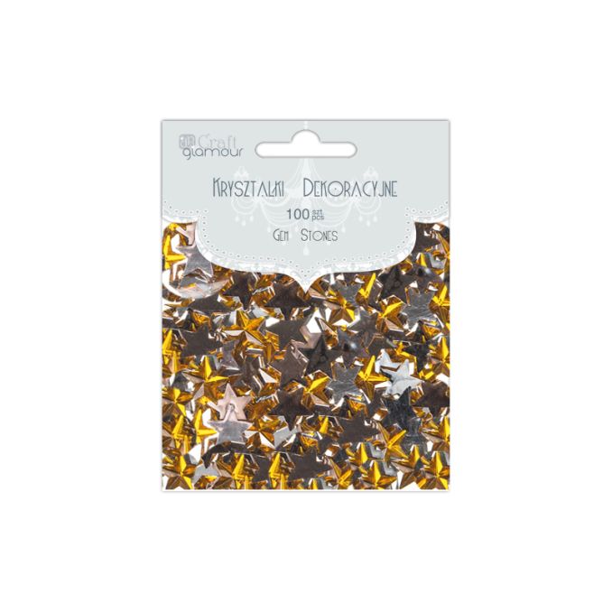 Strasuri/pietre decorative, stelute, 1.5cm, 100 buc/set, auriu, Dp Craft Strasuri/pietre decorative, stelute, 1.5cm, 100 buc/set, auriu, Dp Craft