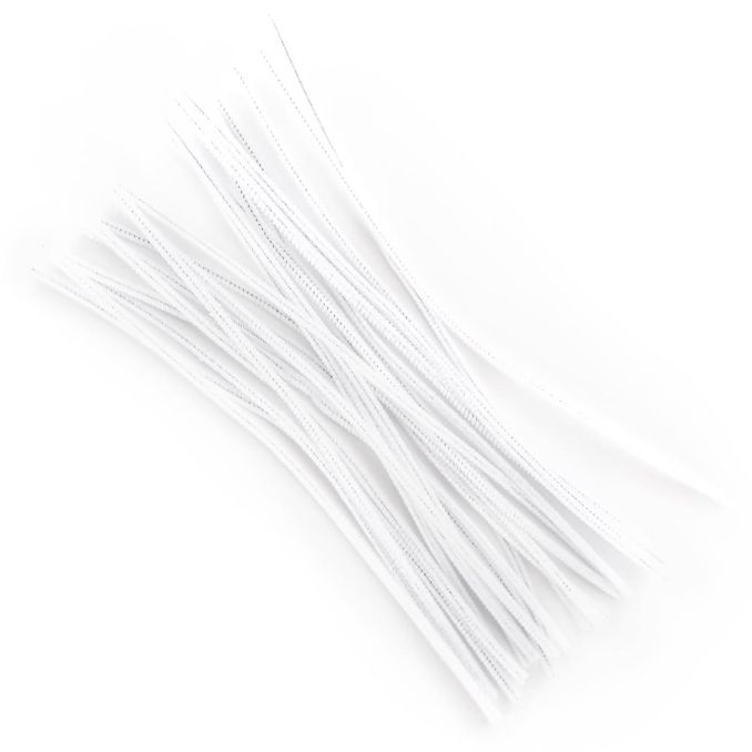 Sarma plusata creativa, 0.4x30cm, 25 buc/set, alb, Dp Craft Sarma plusata creativa, 0.4x30cm, 25 buc/set, alb, Dp Craft