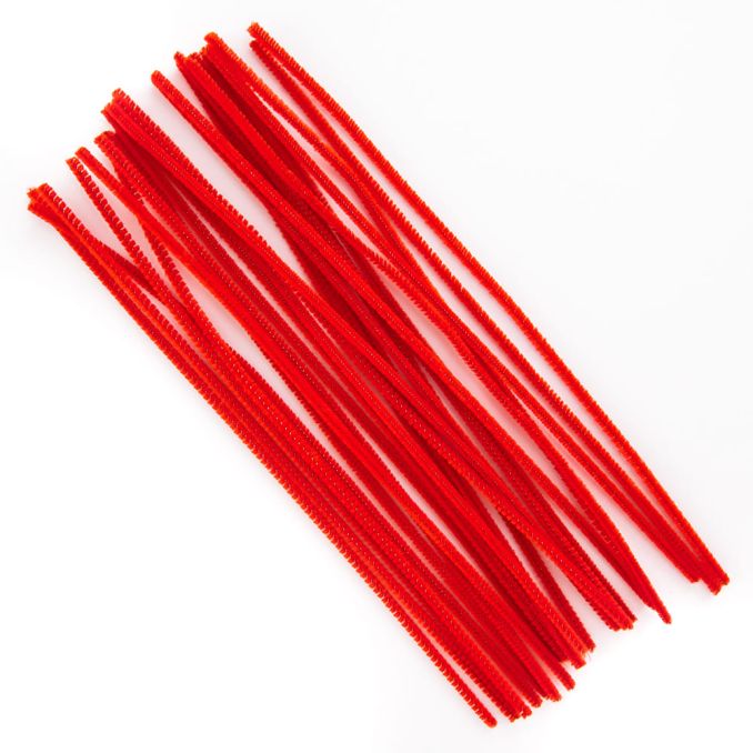 Sarma plusata creativa, 0.4x30cm, 25 buc/set, rosu, Dp Craft Sarma plusata creativa, 0.4x30cm, 25 buc/set, rosu, Dp Craft