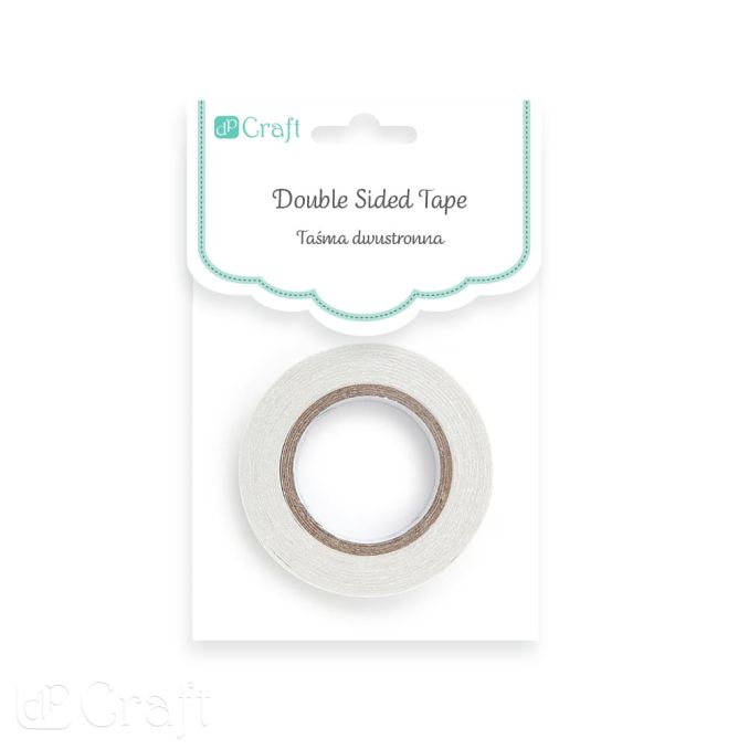 Banda dublu adeziva, 1.5cmx10m, transparent, Dp Craft Banda dublu adeziva, 1.5cmx10m, transparent, Dp Craft