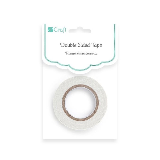Banda dublu adeziva, 1.5cmx10m, transparent, Dp Craft Banda dublu adeziva, 1.5cmx10m, transparent, Dp Craft