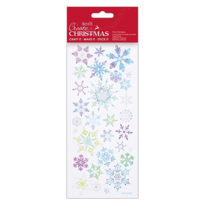 Stickere/abtibilduri, fulgi de zapada pastel, Create Christmas Stickere/abtibilduri, fulgi de zapada pastel, Create Christmas