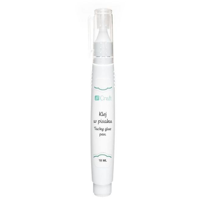 Stilou/pix cu lipici, 18ml, transparent, Dp Craft Stilou/pix cu lipici, 18ml, transparent, Dp Craft