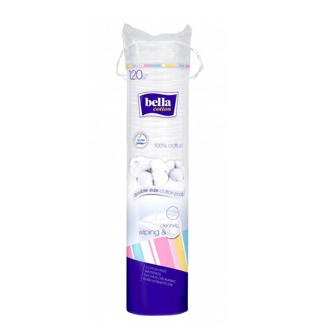 Produse - Dischete demachiante, 120 buc/set, Bella Produse - Dischete demachiante, 120 buc/set, Bella