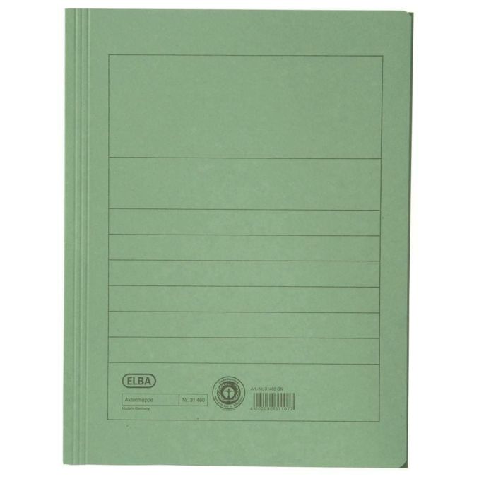 Dosare plastic & carton - Dosar carton plic, verde, Elba Dosare plastic & carton - Dosar carton plic, verde, Elba