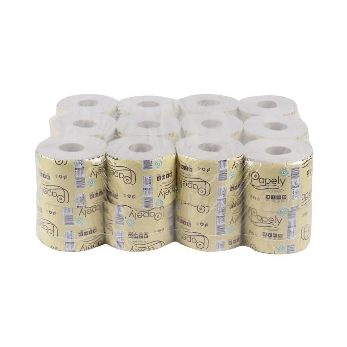 Hartie igienica, prosoape si servetele - Hartie igienica jumbo Papely, pentru dispenser, 50m/rola, 2 straturi, 24 role/pachet, natur Hartie igienica, prosoape si servetele - Hartie igienica jumbo Papely, pentru dispenser, 50m/rola, 2 straturi, 24 role/pachet, natur