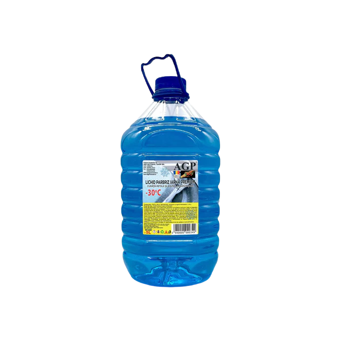 Lichid parbriz iarna premium, -30℃, PET 5L, albastru Lichid parbriz iarna premium, -30℃, PET 5L, albastru