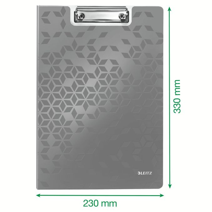 Clipboarduri - Clipboard A4, dublu, turcoaz metalizat, Leitz WOW