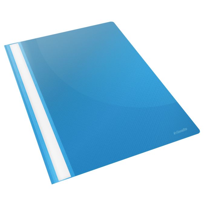 Dosare plastic & carton - Dosar plastic cu sina, albastru deschis, Esselte Dosare plastic & carton - Dosar plastic cu sina, albastru deschis, Esselte