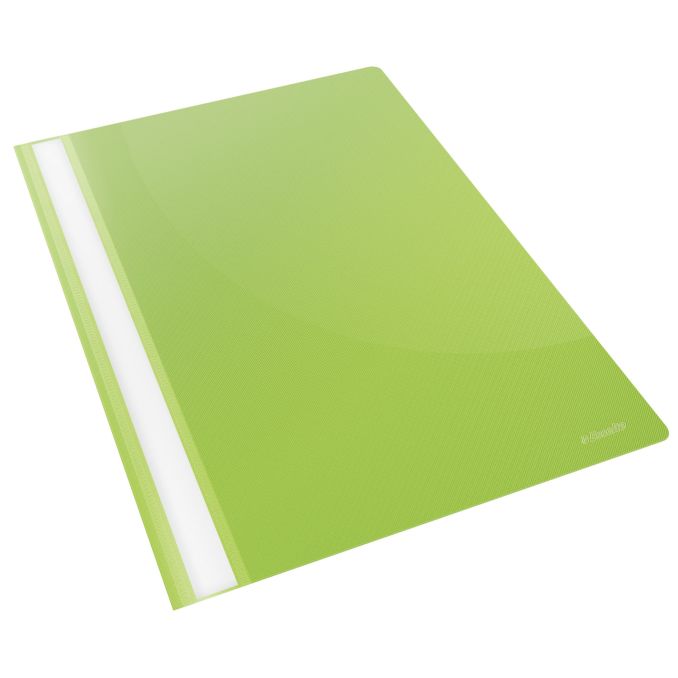 Dosare plastic & carton - Dosar plastic cu sina, verde, 25 buc/set, Esselte Dosare plastic & carton - Dosar plastic cu sina, verde, 25 buc/set, Esselte
