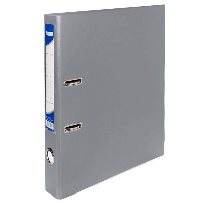 Bibliorafturi - Biblioraft plastifiat A4, 50mm, gri, Noki Bibliorafturi - Biblioraft plastifiat A4, 50mm, gri, Noki