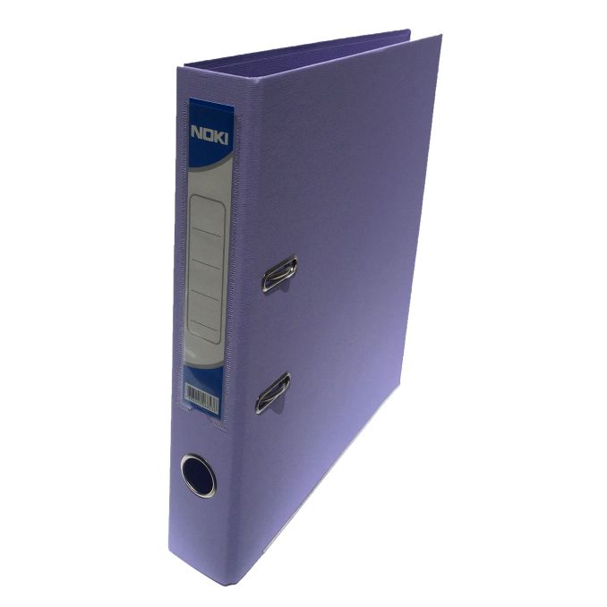 Bibliorafturi - Biblioraft plastifiat int-ext A4, 50mm, lila, Noki Bibliorafturi - Biblioraft plastifiat int-ext A4, 50mm, lila, Noki