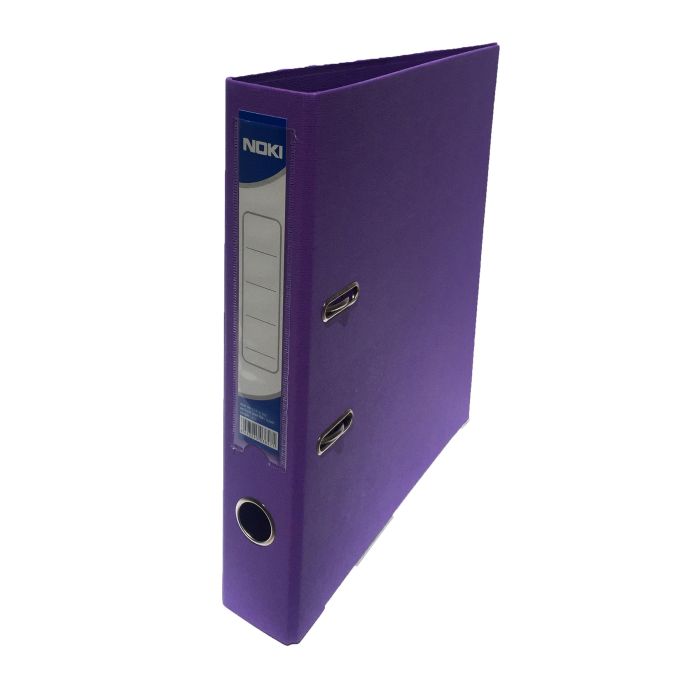 Bibliorafturi - Biblioraft plastifiat int-ext A4, 50mm, mov, Noki Bibliorafturi - Biblioraft plastifiat int-ext A4, 50mm, mov, Noki