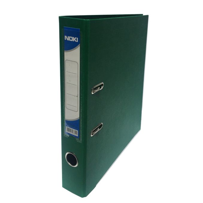 Bibliorafturi - Biblioraft plastifiat int-ext A4, 50mm, verde, Noki Bibliorafturi - Biblioraft plastifiat int-ext A4, 50mm, verde, Noki