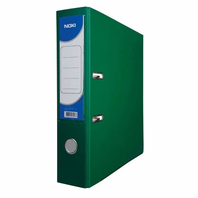 Bibliorafturi - Biblioraft plastifiat int-ext A4, 75mm, verde, Noki Bibliorafturi - Biblioraft plastifiat int-ext A4, 75mm, verde, Noki