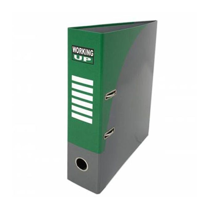 Bibliorafturi - Biblioraft carton A4, in cutie, 80mm, verde, Pigna Working-up Bibliorafturi - Biblioraft carton A4, in cutie, 80mm, verde, Pigna Working-up