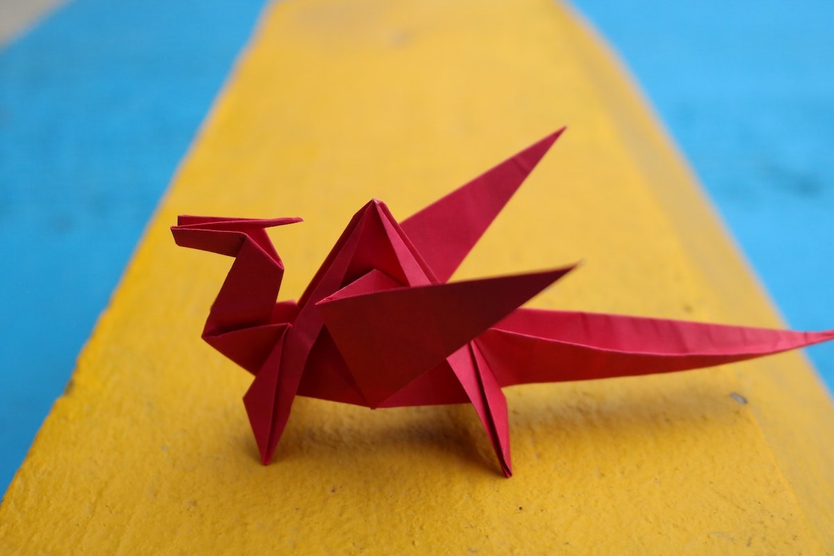 1. Origami - Ce semnifică origami și care este tehnica de lucru- dragon origami orsu-min